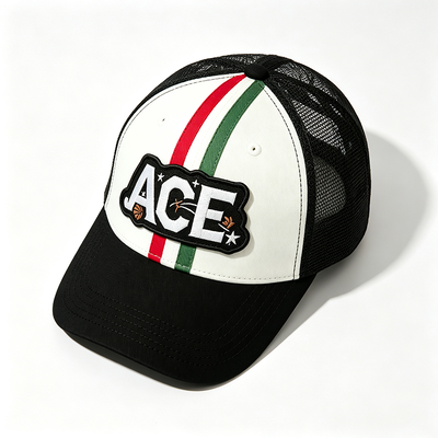 Προσαρμόστε τα Eyelets 6 Panel Trucker Cap Unisex Style Trucker Κατάλληλο για εταιρικές εκδηλώσεις και δραστηριότητες ομαδικής ανάπτυξης
