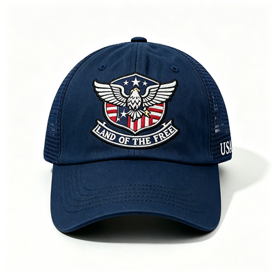 Καπέλο Trucker Snapback Trucker Προσαρμόσιμο με Τρύπες και Ρυθμιζόμενο Δίχτυ στο Πίσω Μέρος. Ιδανικό για Υπαίθριες Δραστηριότητες, Casual Ένδυση και Εκδηλώσεις
