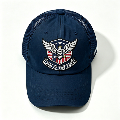 Καπέλο Trucker Snapback Trucker Προσαρμόσιμο με Τρύπες και Ρυθμιζόμενο Δίχτυ στο Πίσω Μέρος. Ιδανικό για Υπαίθριες Δραστηριότητες, Casual Ένδυση και Εκδηλώσεις