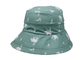 Πράσινο Sunshade φραγμών ήλιων καπέλο άνετο Eco κάδων ψαράδων φιλικό