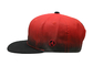 Κόκκινα τόνου καπέλα Snapback κεντητικής δροσερά εκλεκτής ποιότητας, εγκατεστημένα Snapback καπέλα ανθεκτικά