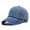 100% πλυμένο βαμβάκι καπέλο μπαμπάδων, σαφές ύφασμα καμβά καπέλων 100% μπαμπάδων τζιν