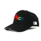 Υψηλός - ελαστικό εγκατεστημένο καπέλο του μπέιζμπολ ποιοτικών προϊόντων με την τυπωμένη πόρπη λογότυπων και μετάλλων