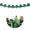 Ιρλανδικό καπέλο ημέρας του ST Patricks φεστιβάλ, πράσινα τοπ φοβιτσιάρη καπέλα φεστιβάλ τριφυλλιών