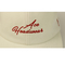 Τα επίπεδα Embroidery White Company καπέλα του μπέιζμπολ, επενδεδυμένα με καουτσούκ κάνουν το καπέλο μπέιζ-μπώλ σας