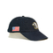 6 κεντημένος επιτροπή μπαμπάς ΚΑΠ σχεδίων αετών καπέλων του μπέιζμπολ ζωικός με τη σημαία της Αμερικής
