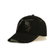 Καπέλο του μπέιζμπολ Rhinestone μόδας ODM cOem, μαύρη κατασκευασμένη πόρπη μετάλλων καπέλων μπέιζ-μπώλ