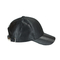 Μαύρο ύφος χαρακτήρα σχεδίων κεντητικής 6 επιτροπής δέρματος καπέλων αθλητικών μπαμπάδων