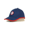 Περιστασιακό διευθετήσιμο καπέλο του μπέιζμπολ 5 επιτροπής βαμβακιού αρσενικό μπλε