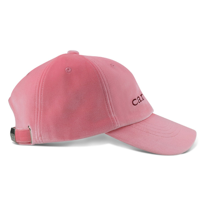Πολυεστέρας Peach Skin 6 Panel Baseball Cap με Self Strap