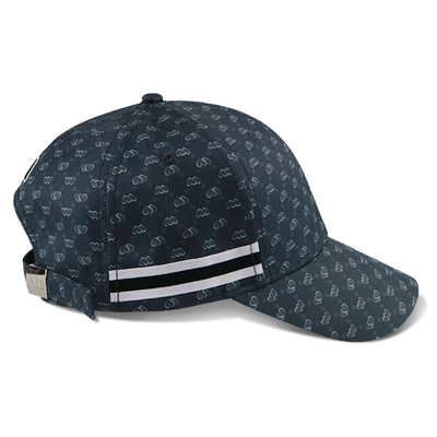 57cm 6 Panel Baseball Cap με εκτύπωση υπολίμανσης
