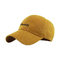 Κίτρινο χρώμα 6 καμμμένα επιτροπή καπέλα μπαμπάδων γείσων για τις γυναίκες