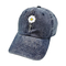 Η συνήθεια 58cm βαμβάκι καπέλων αθλητικών μπαμπάδων κέντησε το τυπωμένο καπέλο μπέιζ-μπώλ