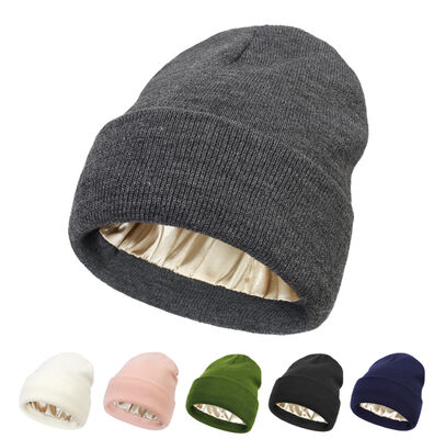 Καπέλο Beanie Στυλ Πλέξιμο Καπέλο Beanie Καπέλα Ακρυλικό Wool Polyester Merino Ενηλίκιος Καπέλο Περιφέρεια Ελαφρύς Βάθους Αναπνευστικό Καπέλο Χειμώνα